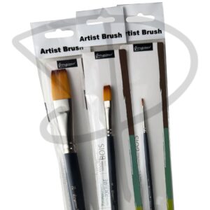 Giorgione Artist Brush G‑2000 – Pincel Plano de Mango Largo