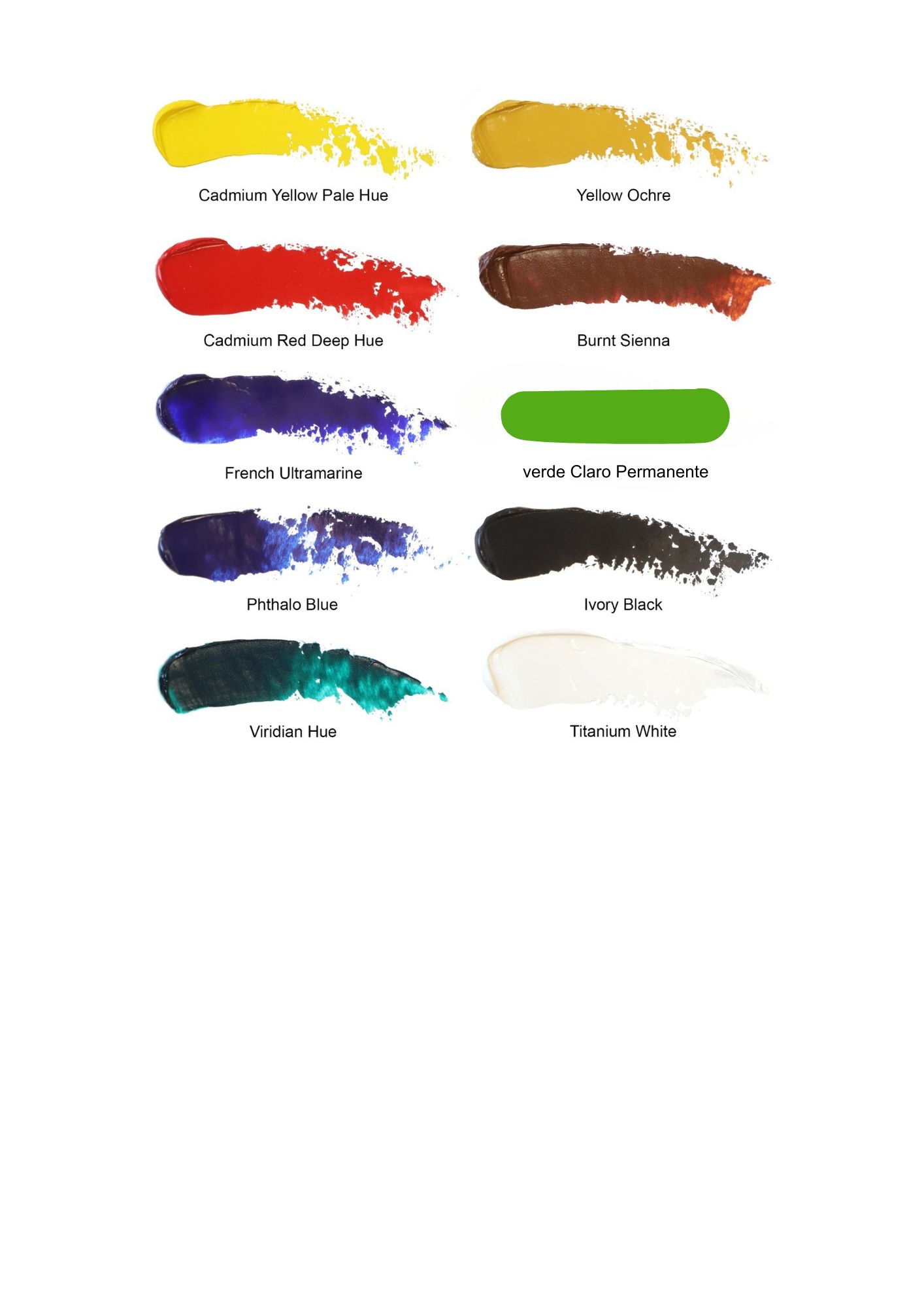 Pintura oleo – Winsor & Newton – 10 unidades - Imagen 2