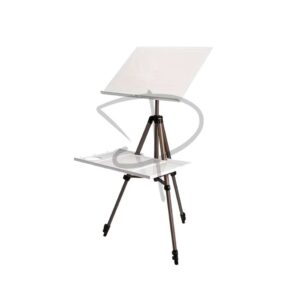 Caballete portable multifuncional con 2 tableros