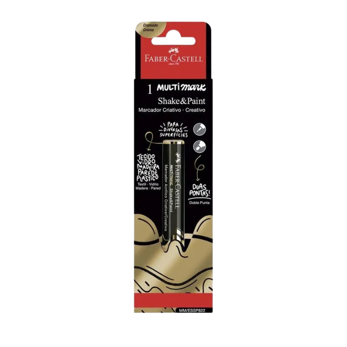 Plumones acrilicos - Faber Castell Dorado Shake & Paint