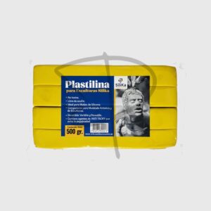 Plastilina amarilla - Silka - 500 gr