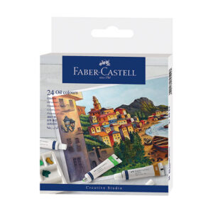 Pintura oleo - Faber Castell - 24 unidades