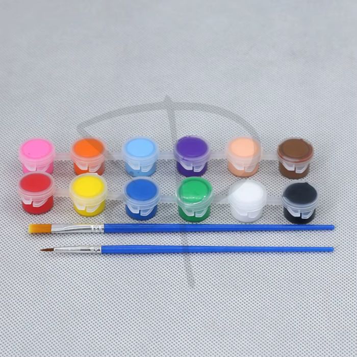 Pinturas acrilicas para niños - Keep Smiling - 12 unidades