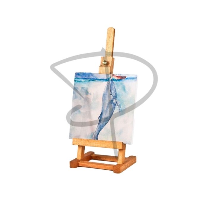 Mini caballete de madera haya - 41 x 16 cm - Imagen 3