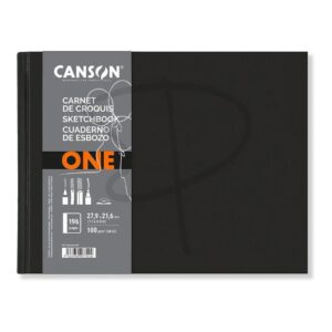 Block para dibujo anillado - Canson One - 100 g, 27.9 x 21.6 cm
