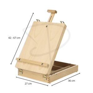 Alternative view of Caballete portable de mesa