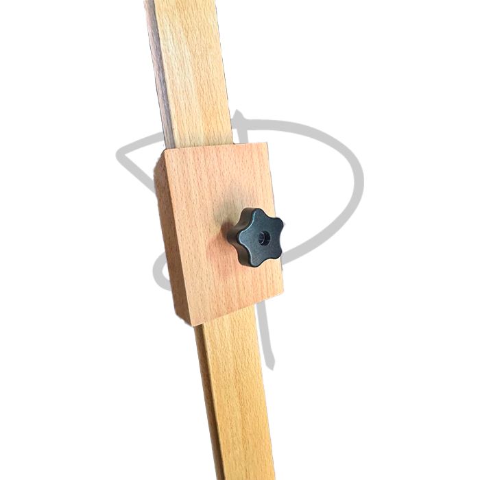 Caballete clasico de madera con cajon 180 cm - Imagen 4
