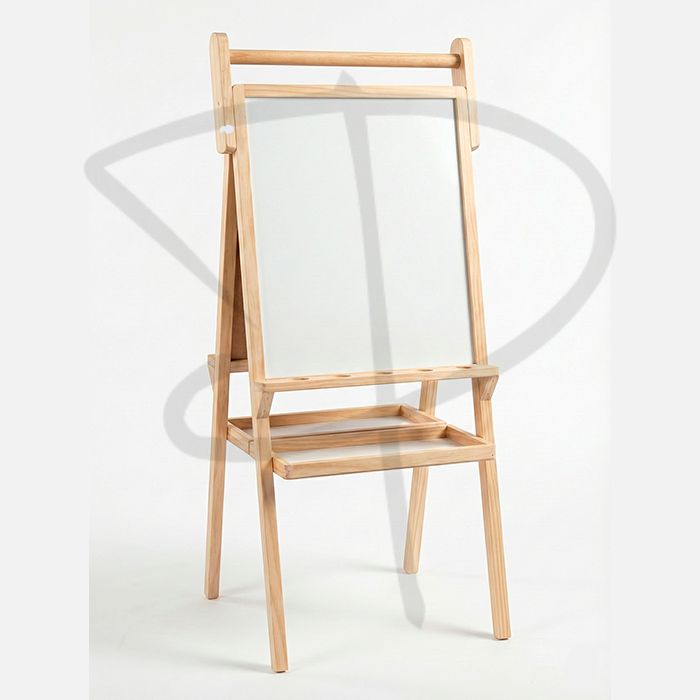 Caballete para niños con pizarra blanco y negro - 109 x 40 cm - Imagen 3