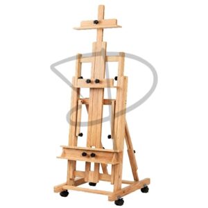 Caballete profesional inclinable con ruedas - 240 x 43 cm