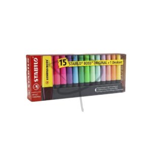 Resaltadores original - Stabilo Boss- 15 unidades