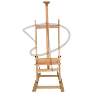 Alternative view of Caballete de madera profesional con ruedas 195 cm