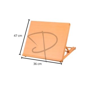 Alternative view of Caballete pegable de mesa - 47 x 36 cm