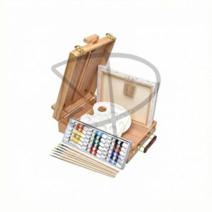 Alternative view of Kit de acrilico con caballete - Paiting Gift Set Acrilico