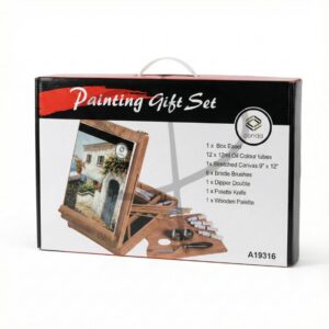 Kit de oleo con caballete - Painting Gift Set Oleo