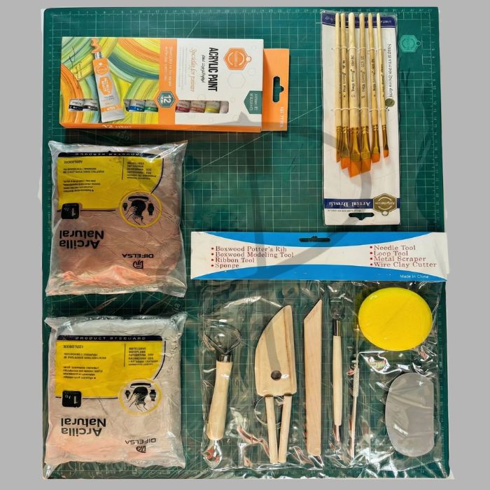 Kit estudio de escultura y color