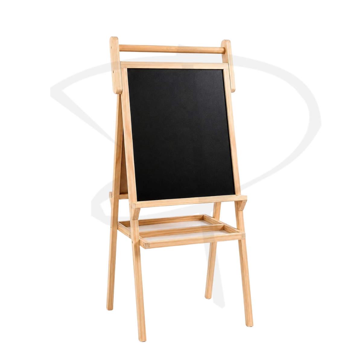 Caballete para niños con pizarra blanco y negro - 109 x 40 cm - Imagen 3