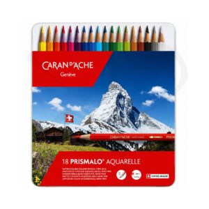 Colores acuarelables - Caran d'Ache Geneve - 18 unidades