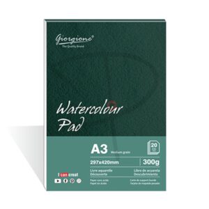 Block para acuarelas A3 - Giorgione Watercolour Pad