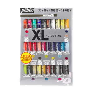 Pintura oleo - Pebeo XL Studio Oil - 30 unidades, 30 x 20 ml