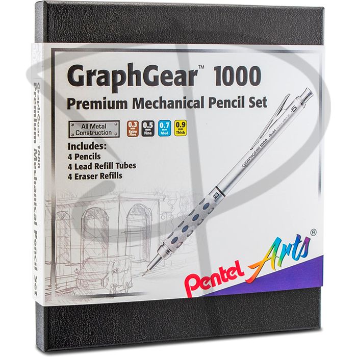 Set portaminas Pentel GraphGear 1000 - Imagen 2