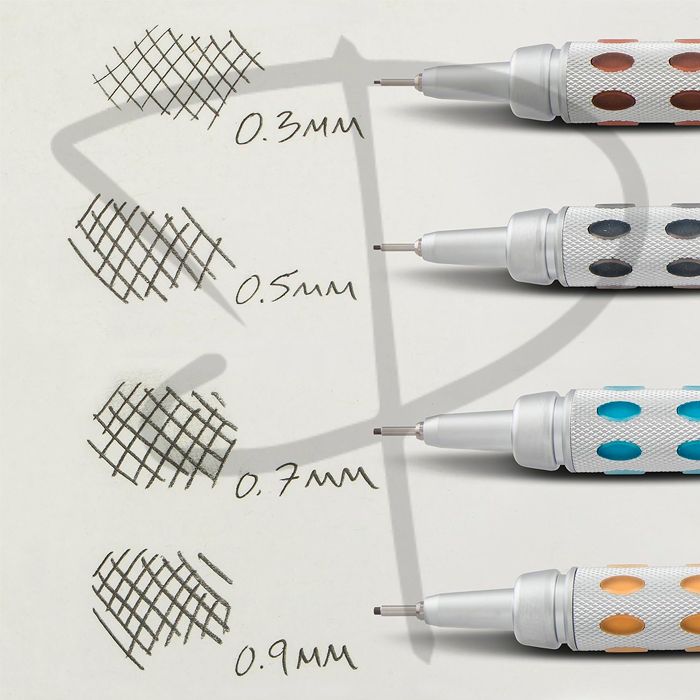 Set portaminas Pentel GraphGear 1000 - Imagen 3