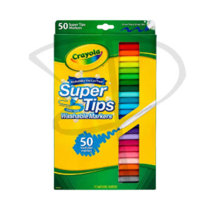 Plumones a base de agua - Crayola SuperTips - 50 unidades