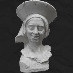Busto de yeso - Ñusta