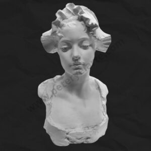 Busto de yeso - Niña 2