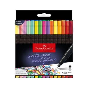 Plumoneses FineLiner - Faber Castell Grip Finepen - 30 unidades