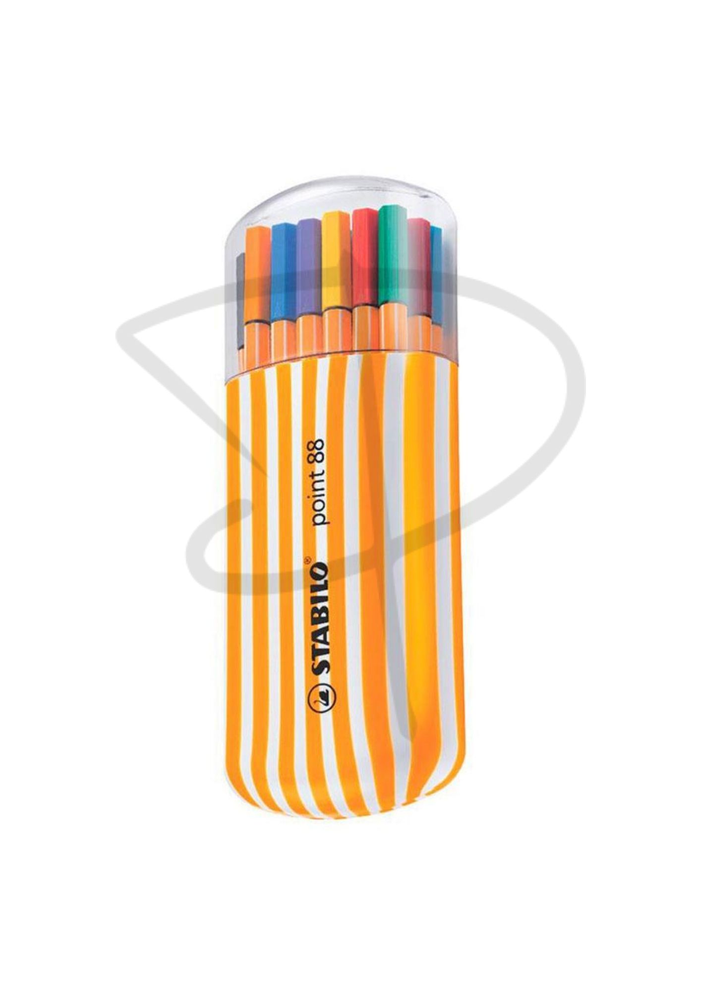 Plumones FineLiner con estuche- Stabilo Point 88 - 20 unidades