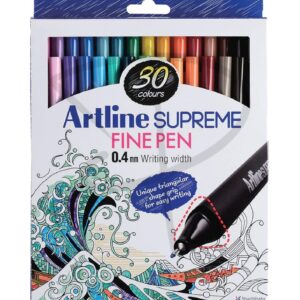 Plumones FineLiner - Artline Supreme - 30 unidades