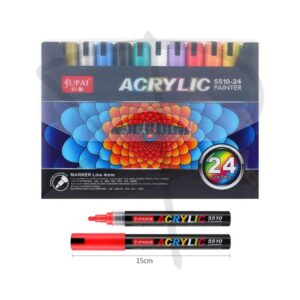 Plumones acrilicos - Jupai Acrylic - 24 unidades