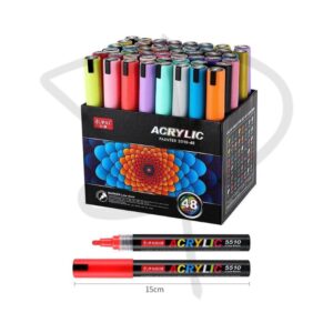Plumones acrilicos - Jupai Acrylic - 48 unidades