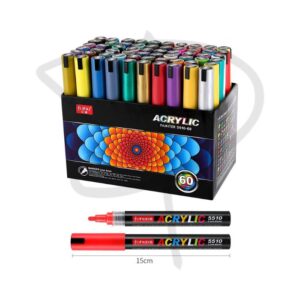 Plumones acrilicos - Jupai Acrylic - 60 unidades