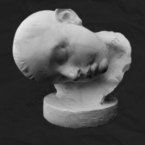 Busto de Yeso - Niño dormido