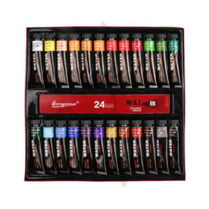 Acuarelas en tubo - Giorgione - 24 unidades,12 ml