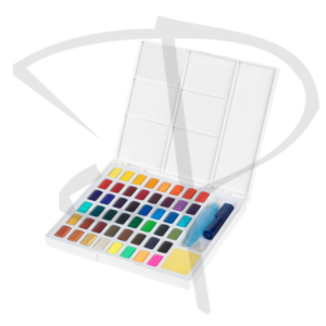 Alternative view of Acuarelas en pastilla - Faber Castell - 48 unidades