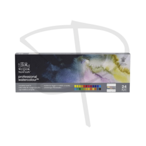 Acuarelas en pastilla profesional - Winsor & Newton - 24 unidades