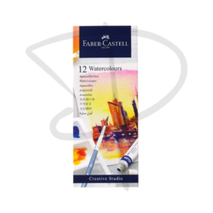 Acuarelas en tubo - Faber Castell - 12 unidades, 9ml