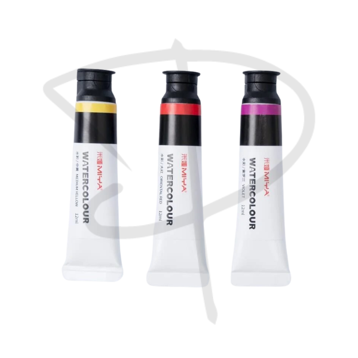 Acuarelas en tubo - Miya - 24 unidades, 12ml - Imagen 2