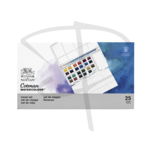 Acuarelas en pastilla - Winsor & Newton Cotman - 25 unidades