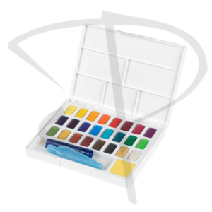 Alternative view of Acuarelas en pastilla - Faber Castell - 24 unidades