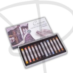 Tiza pastel tonos grises – Sonnet – 12 unidades