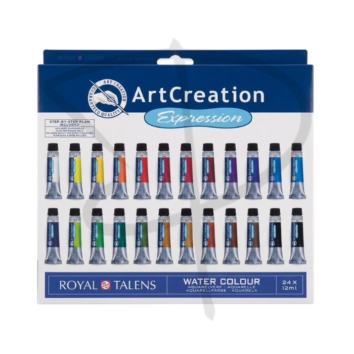Acuarelas en tubo - Royal Talent - 24 unidades, 12ml