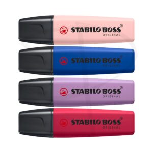 Alternative view of Resaltadores tonos flores salvaje – Stabilo Boss Original wildflower - 4 unidades