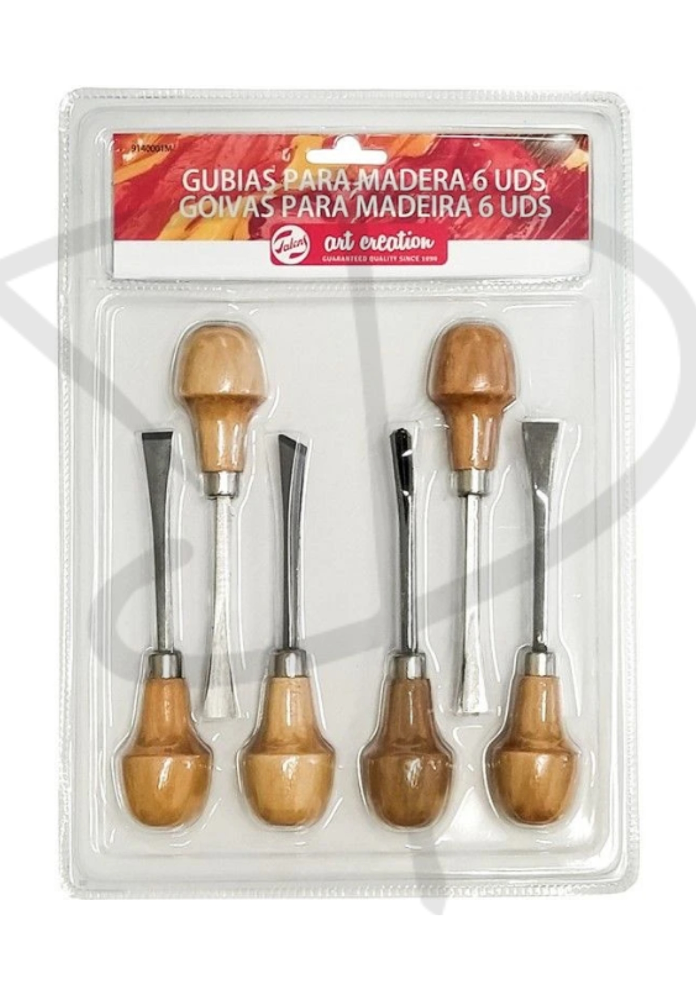 Set de gubias profesionales - 6 unidades