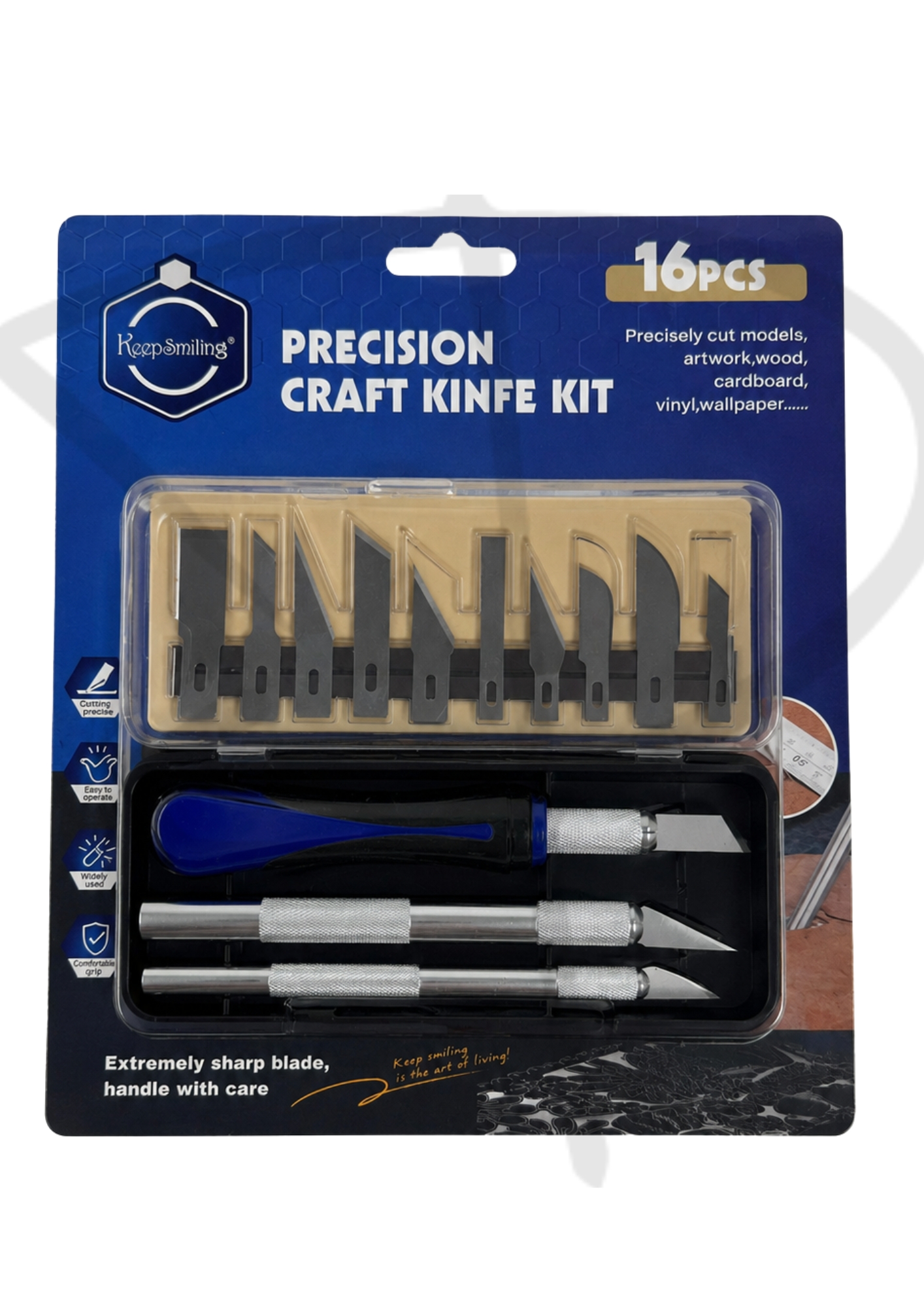 Kit de cuchillas - 16 unidades