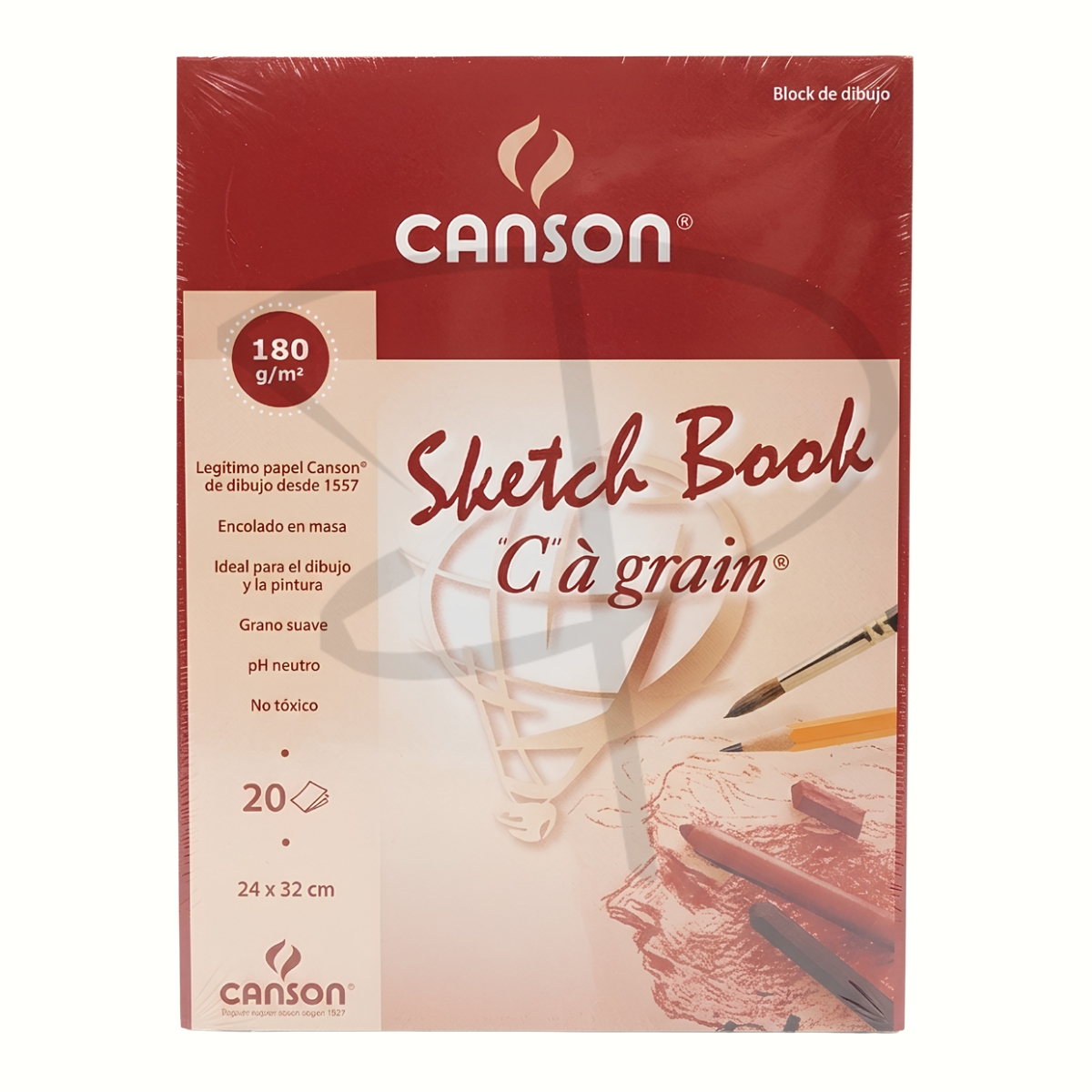 Block para dibujo A4 - Canson - 180 g