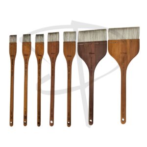 Brochas de pelo de cabra mango largo - Herend F 1700