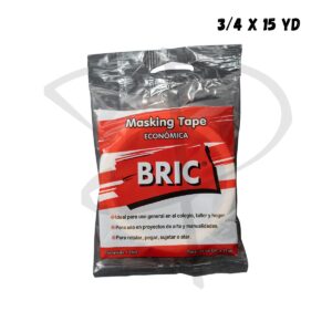 Cinta masking tape - Bric- 3/4 x 15yd